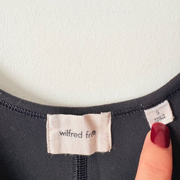 Aritzia Wilfred Free Divinity Jumpsuit Black Size Small - Picture 6 of 7
